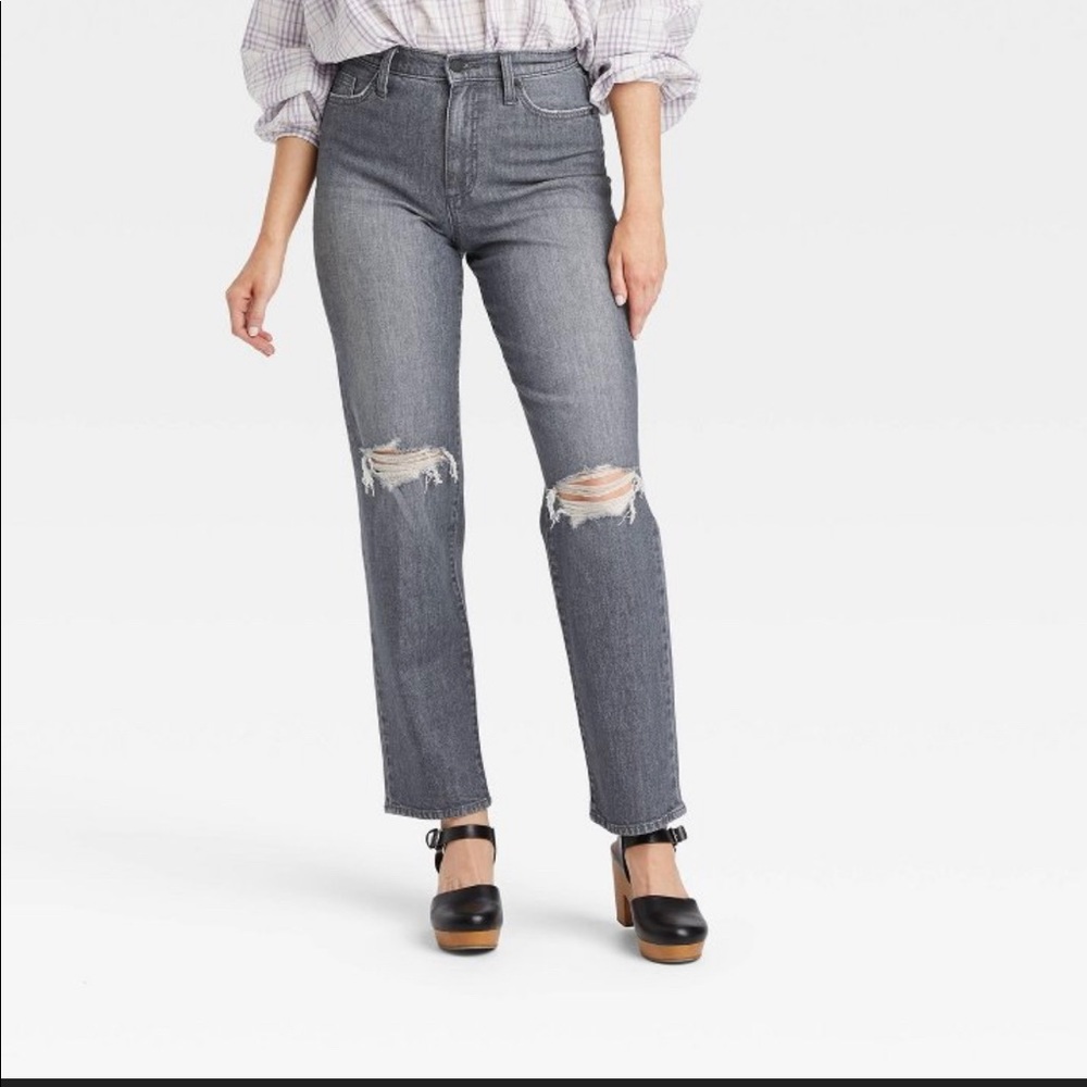 High-Rise Vintage Straight Jeans from
Universal Thread